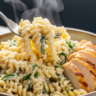 Creamy Garlic Parmesan Chicken Pasta – Easy & Flavorful Recipe