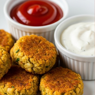 Chickpea Veggie Nuggets | Healthy & Crispy Snack Recipe