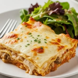 Loaded Veggie White Lasagna | Creamy Vegetarian Lasagna Recipe