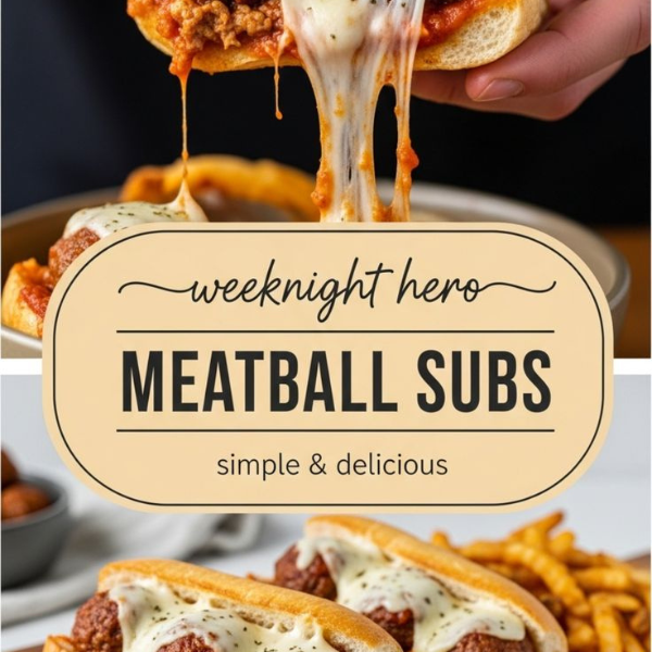 Homemade Meatball Subs – Classic Cheesy & Saucy Sandwich Recipe
