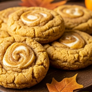 Pumpkin Cheesecake Cookies | Creamy Fall Dessert