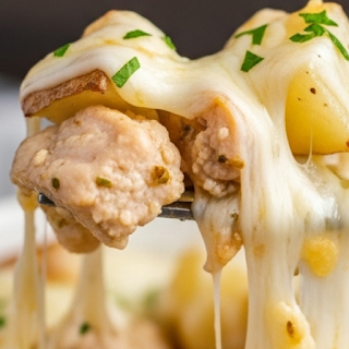 Crockpot Garlic Parmesan Chicken and Potatoes | Easy Dinner