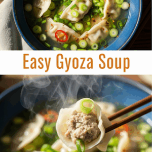 Gyoza Soup Recipe | Japanese Dumpling Soup with Vegetables